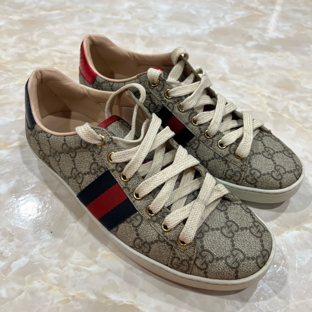 🤎Host Pick🤎Gucci Ace GG Supreme Sneakers